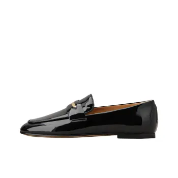 TOD'S Logo Engraved Slip On Loafers Women's