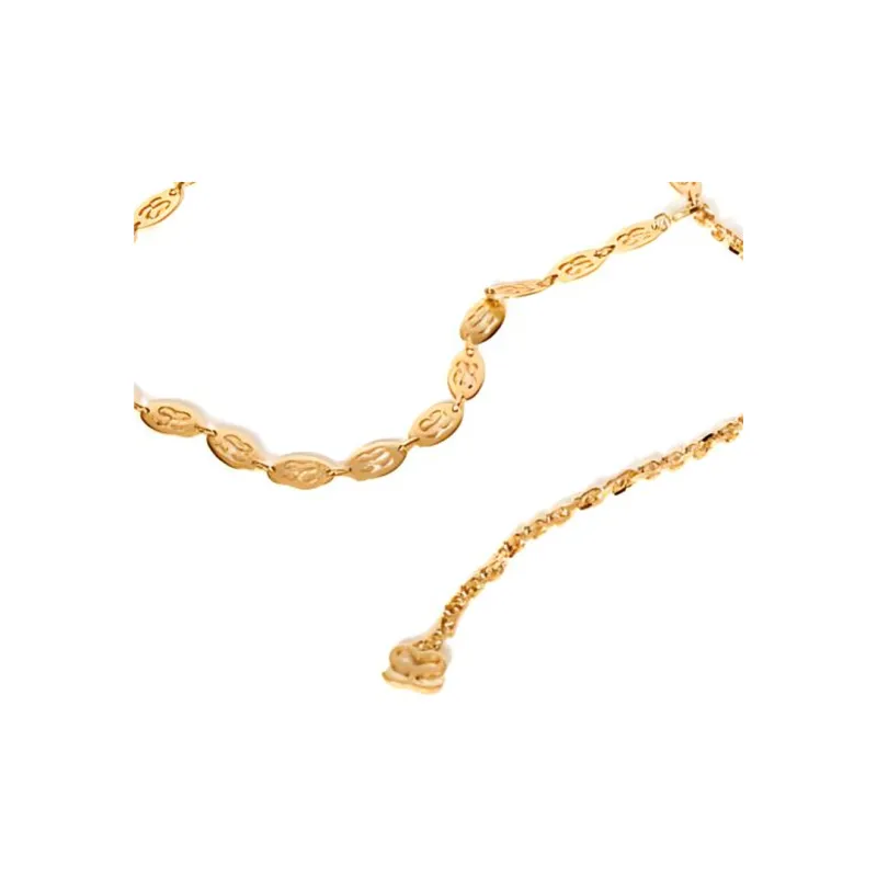 Sandro Zinc Alloy Waist Chains Women's Gold Width 1.5CM-1