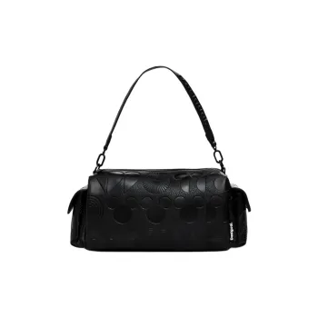 Desigual Polyurethane Crossbody Handbag, Shoulder Bag Regular Women's Black