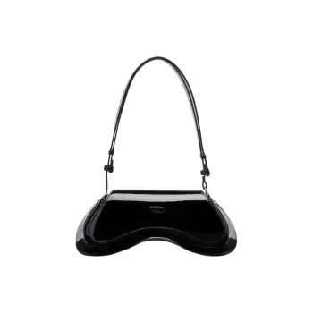 DIESEL PU Crossbody Bag, Shoulder Bag Women's Black