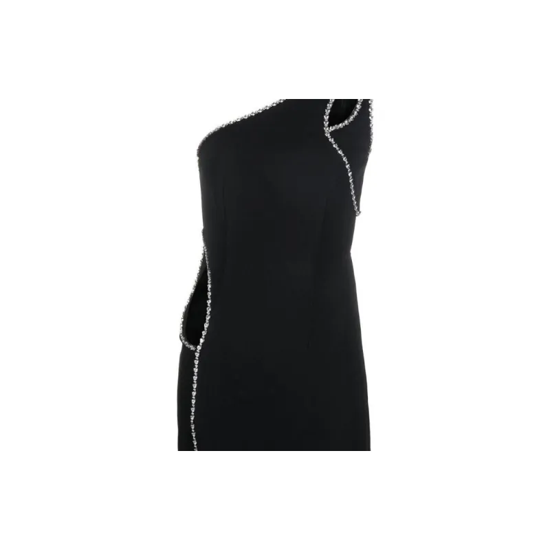 PHILIPP PLEIN Embellished Cut Out Detailed Mini Dress-6