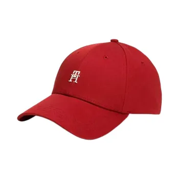 Tommy Hilfiger 100% Cotton Baseball Caps Women's Deep Lava Color