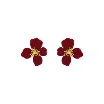 WAW Gold Plated Copper Earrings Women's