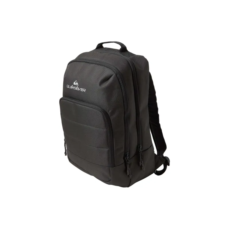 Quiksilver Burst Polyester Backpack Medium Size Men's Black-1