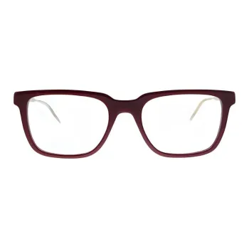 GUCCI Plastic Square Eyeglass Frames Women's Red