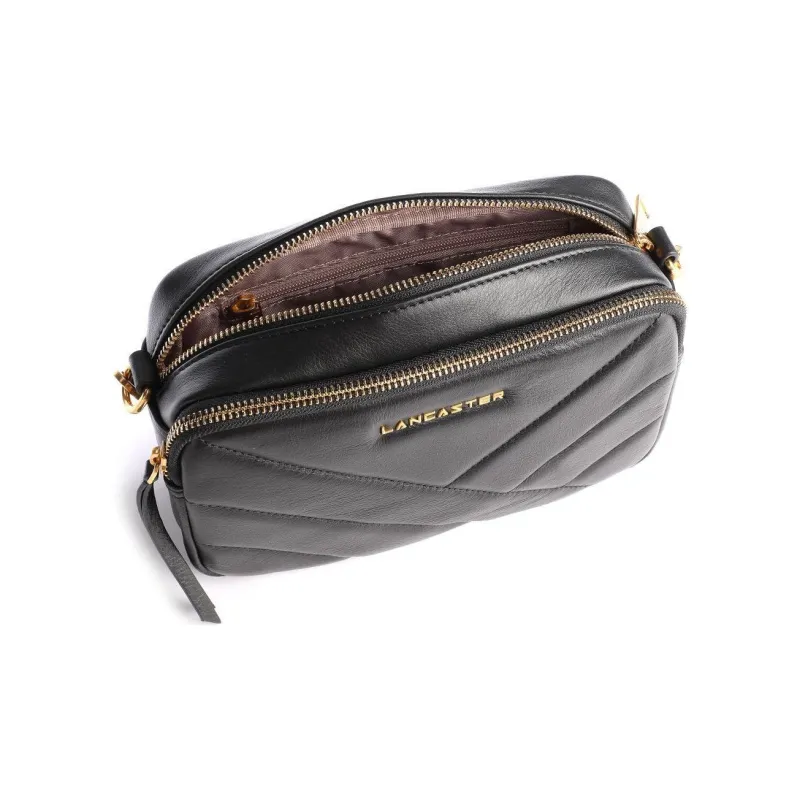 Lancaster Cow Leather Crossbody Bag, Shoulder Bag Regular Women's Black-1