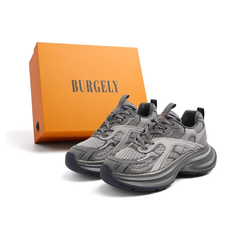 BURGELY Lightweight Warm Low-Top Chunky Sneakers Women's-21