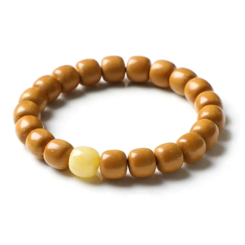 Memories Monkey Head Walnut Bracelets Unisex-0