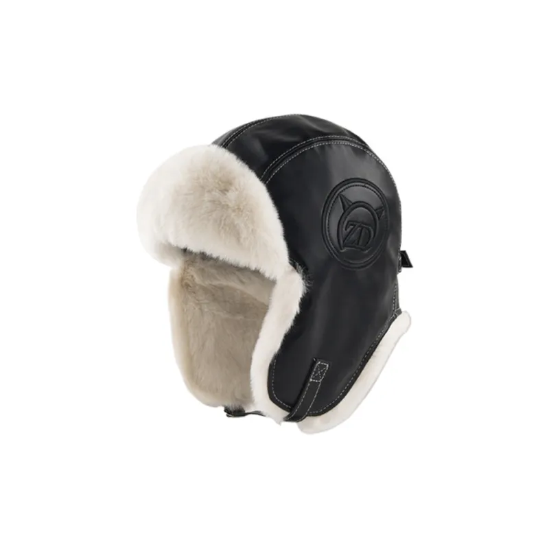 SLEEPYWALK Leather Trapper Hats Unisex-0