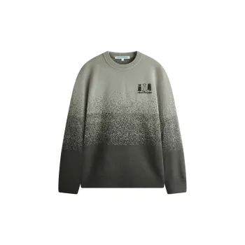 FAIRWHALE Sweater Unisex Gray Green