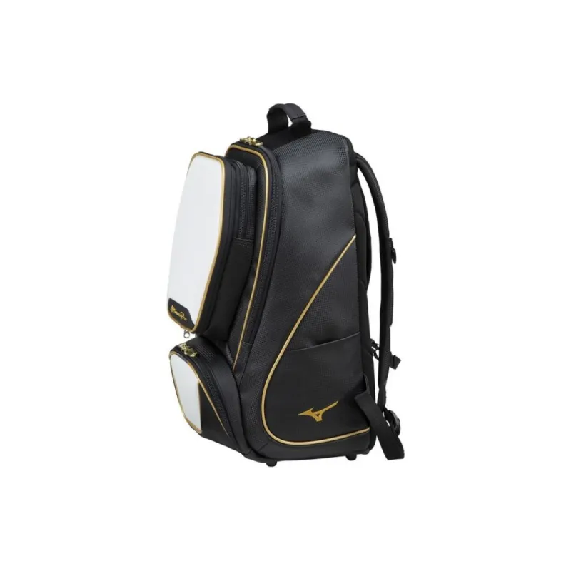 Mizuno PVC Backpack Unisex Black & White-1