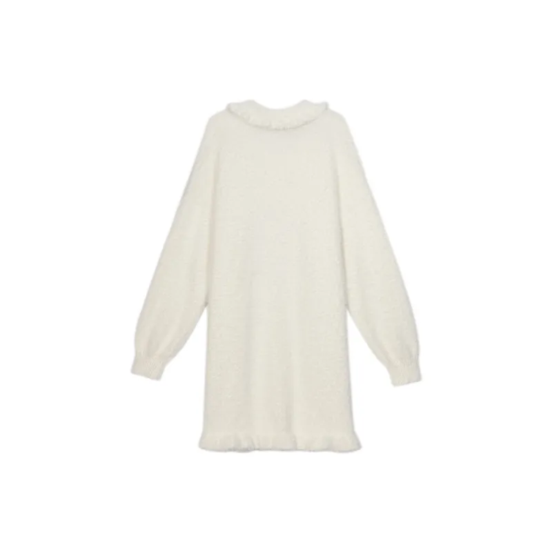 SNBL Long Sleeved Dresses Women's White-1