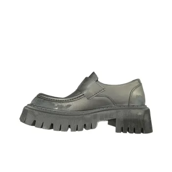 Balenciaga Tractor Loafers Men's Black
