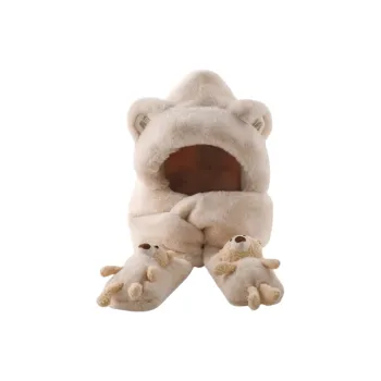 Mr. Shang Polyester Hoods & Plush Hats Women's