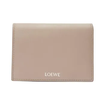 LOEWE Shiny Nappa Calfskin Wallet Women's Sand Tropical Green