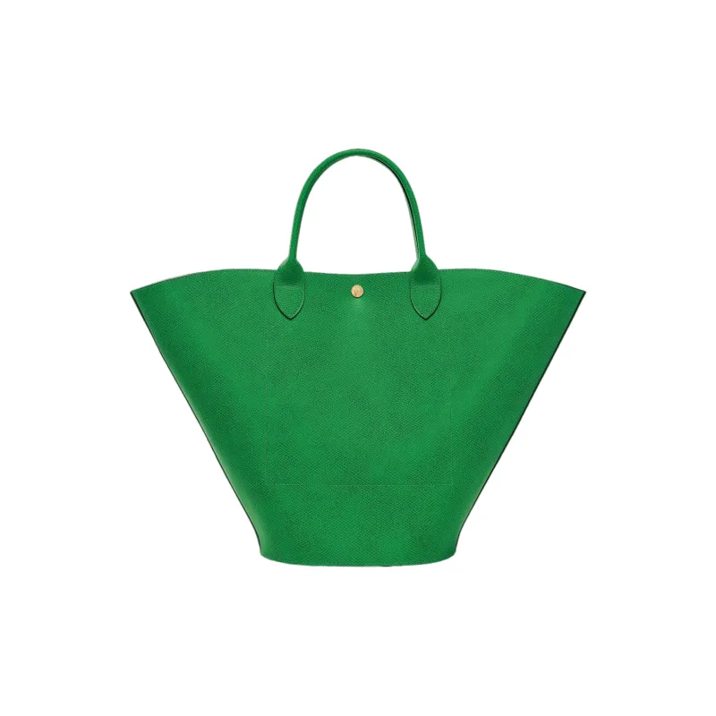 LONGCHAMP Épure Large Cow Leather Tote Bag Shopping Bag Handbag Extra Large Women's Green-2