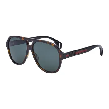GUCCI Aviator Sunglasses Men's Blue