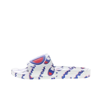 Champion Slip-Resistant Slide Slippers Men's White