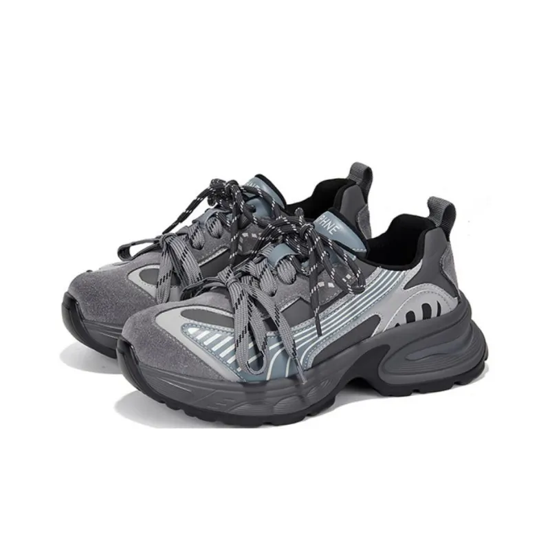 DAPHNE Slip Resistant Low Top Chunky Sneakers Women's-2