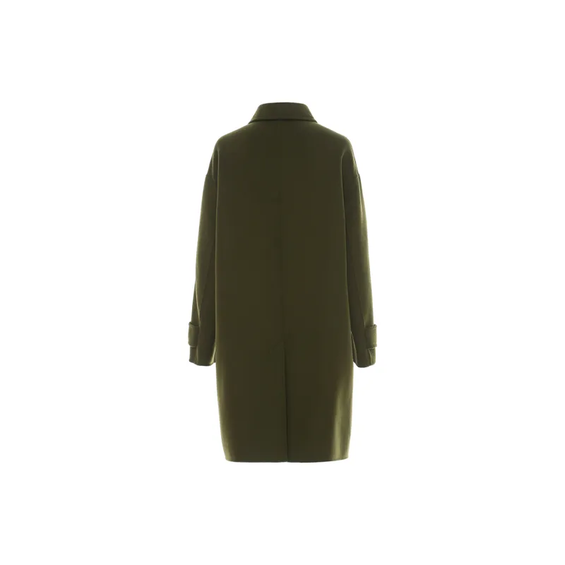 MASFER.SU Coats Women's Green-1