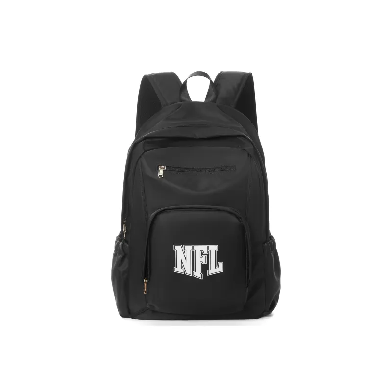 NFL Fabric Backpack Laptop Backpack Regular Unisex Black-0