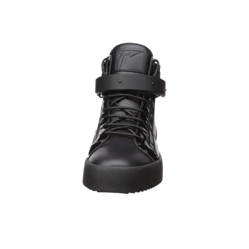 Giuseppe Zanotti/GZ High Top Skateboard Shoes Men's Black-2