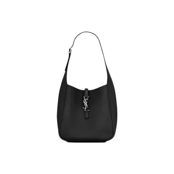 SAINT LAURENT LE5A7 Cow Leather One Shoulder Handbags Small Size Women's Black