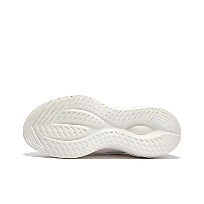 361° Anti Slip Wear Resistant Low Top Casual Running Shoes Women's Feather White-2
