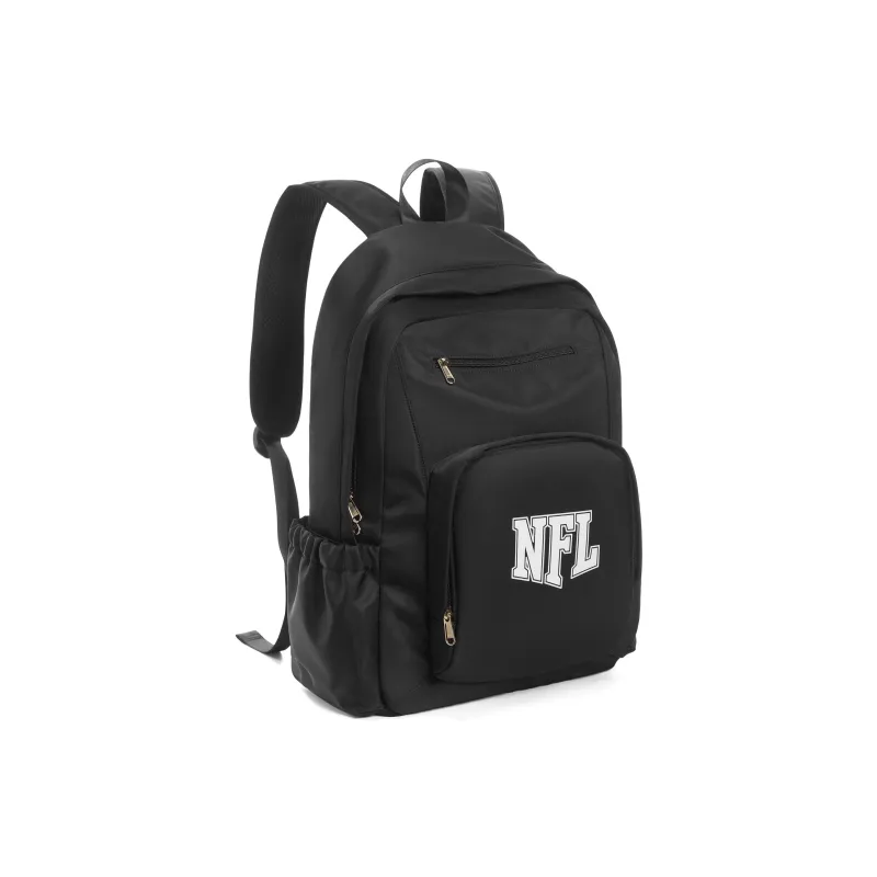 NFL Fabric Backpack Laptop Backpack Regular Unisex Black-2