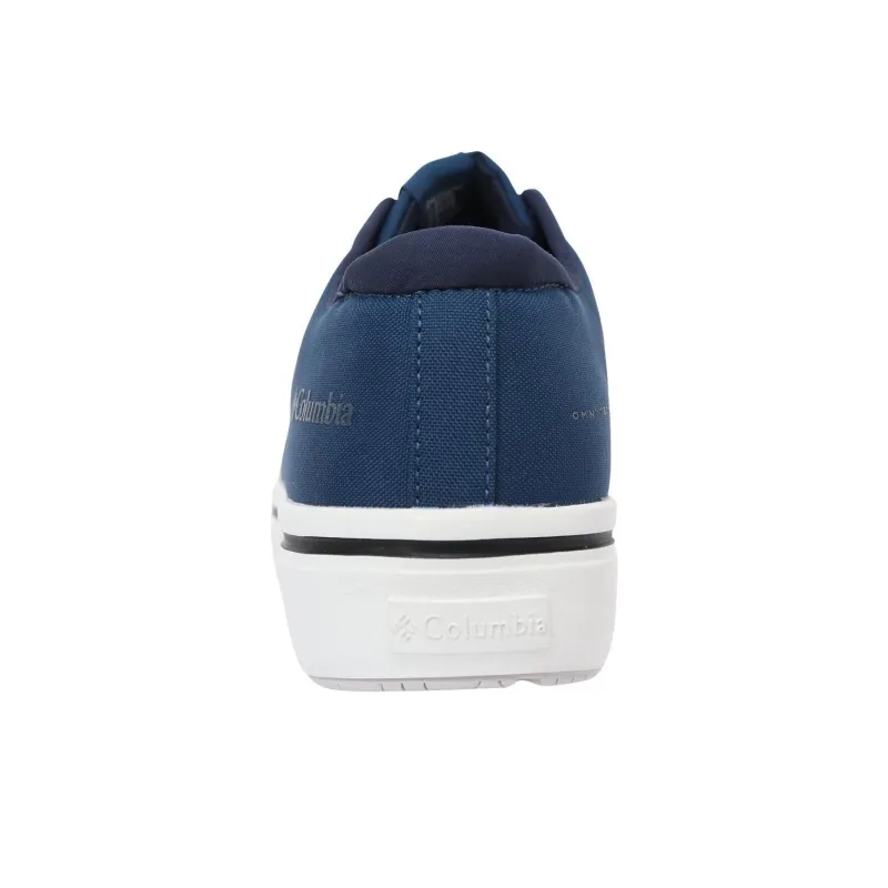 Columbia Anti Slip Wear Resistant Low Top Skateboard Shoes Unisex Blue-4