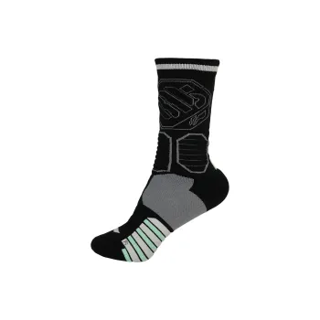 LiNing Badfive Mid-Calf Socks Unisex 1 Pack Shark Gray