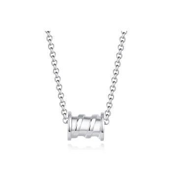 CHIEMOT S925 Silver Collarbone Chain Unisex