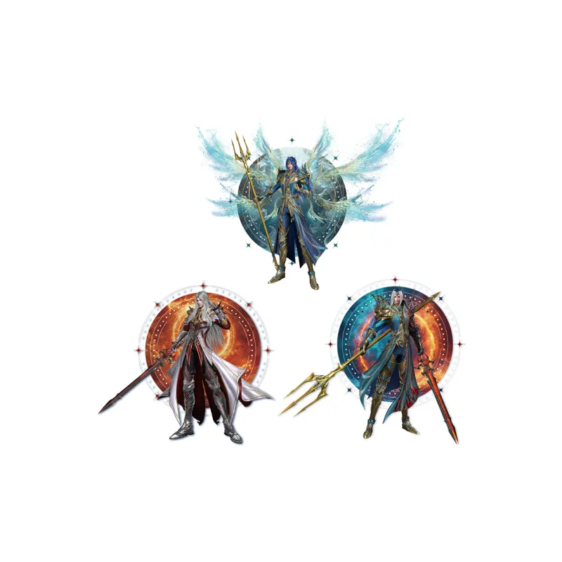 TENGXUNSHIPINCAOCHANGDI Douluo Continent Characters Deity Collection Tang San Xiaowu Laser Ticket Standee Badges-10