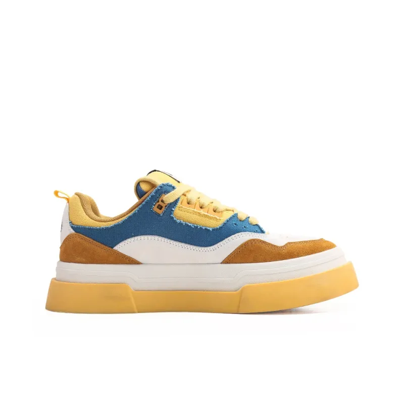 NOCOPY Anti-Slip And Wear-Resistant Height Increasing Low-Top Skateboard Shoes Unisex-29