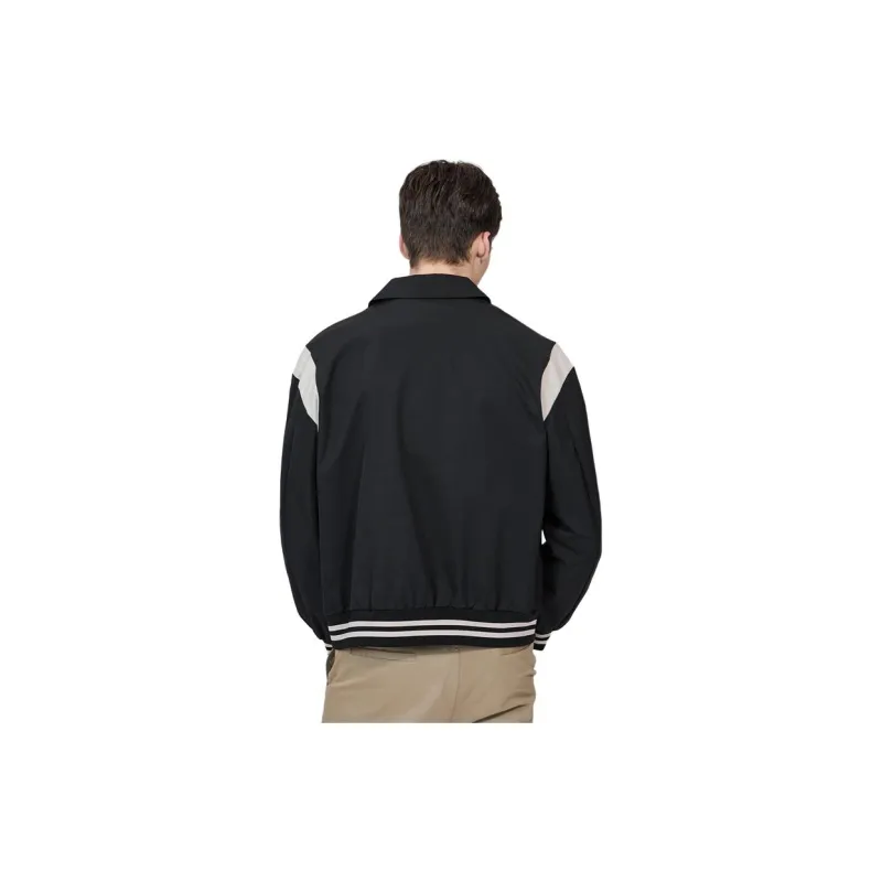 FAIRWHALE Jackets Coats Men's Pure Black-1