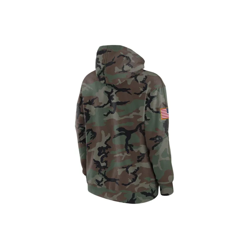 JORDAN Michigan Wolverines Military Appreciation Club Men’s JORDAN Brand College Pullover Hoodie-1
