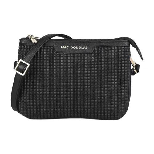 MAC DOUGLAS Synthetic Material Crossbody Bag Shoulder Bag Women's Black