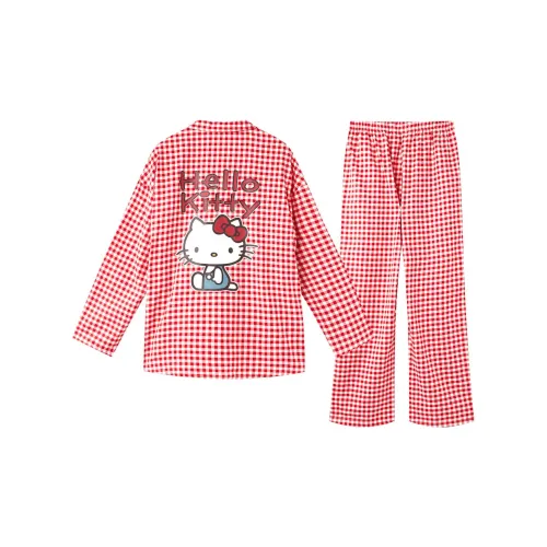 GUKOO x Hello Kitty Pajama Set Women's Magenta
