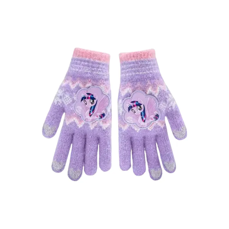 PinkyPinky Polyester Knit Gloves Kids'-3