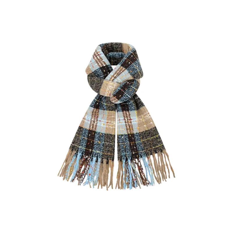 Lanza Knit Scarves Unisex-3