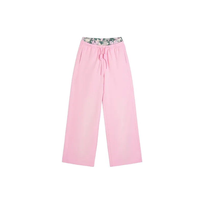 LALABOBO Casual Pants Women's Pink-5