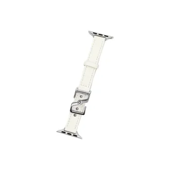 Warbler Dew Compatible With Apple Watch Apple Watch Band S9/S8/SE/7/6/5/4/3 Zheng Ge Lang Z-Lock Leather Strap