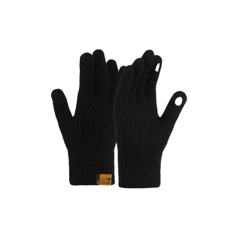 PEAK Knitted Fabric Blend Knit Gloves Unisex-0