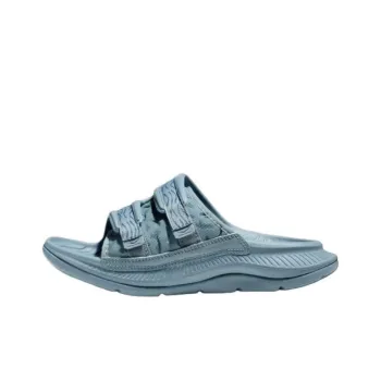 HOKA ONE ONE ORA Luxe Slip Resistant Abrasion Resistant Slide Slippers Unisex Blue