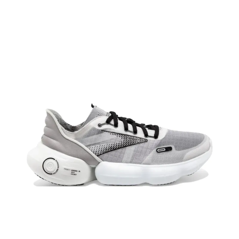 Brooks Anti Slip Wear Resistant Low Top Casual Running Shoes Women's White Black-1