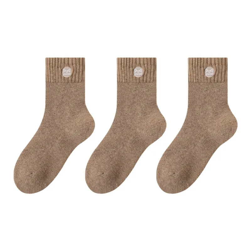 MIIOW Mid Calf Socks Unisex 3 Pack-11