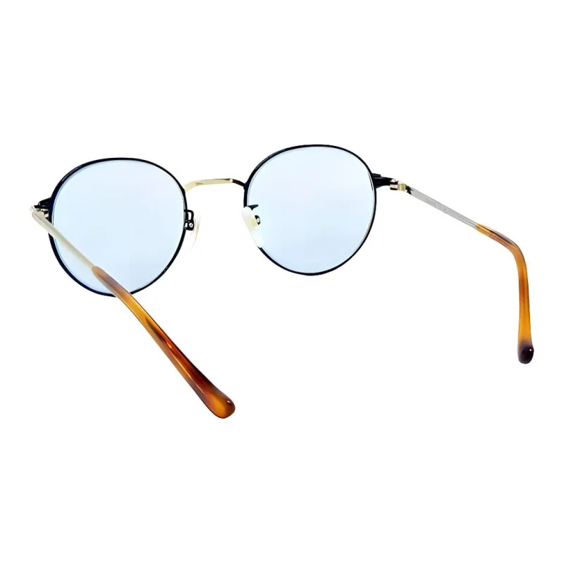 GUCCI Round Sunglasses Unisex Gold-2