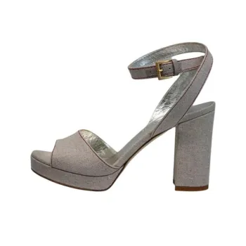 INES DE LA FRESSANGE One Strap Sandals 8cm Women's Gray