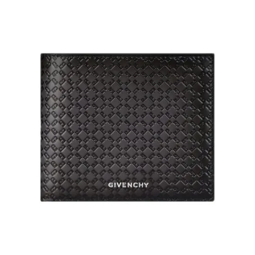 Givenchy Calfskin Wallet Men's Dark Gray