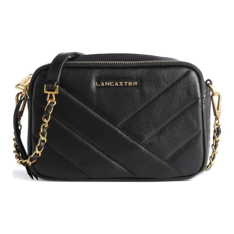 Lancaster Cow Leather Crossbody Bag, Shoulder Bag Regular Women's Black-0